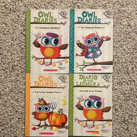 Scholastic Owl Diaries Book Set - Colorful Covers - Picture 11 of 13
